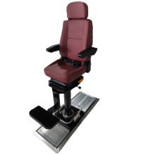 Adjustable captain chair with standard rail, customized pilot chair